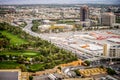 Aerial views of las vegas nevada city