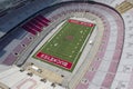 Aerial Views Of Ohio Stadium On The Campus Of Ohio State University Royalty Free Stock Photo