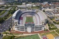 Aerial Views Of Ohio Stadium On The Campus Of Ohio State University Royalty Free Stock Photo