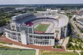 Aerial Views Of Ohio Stadium On The Campus Of Ohio State University Royalty Free Stock Photo