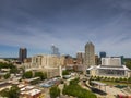 Aerial Views Of Raleigh, North Carolina Royalty Free Stock Photo