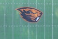 Aerial Views Of Reser Stadium On The Campus Of Oregon State Univ Royalty Free Stock Photo