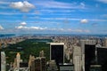 An aerial viw of New York Royalty Free Stock Photo