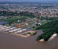 marina air harboard with boat in buenos aires argentina