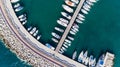 Aerial Zygi, Larnaca Royalty Free Stock Photo