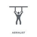 Aerialist icon from Circus collection.