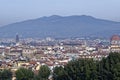 aerialview of florence Royalty Free Stock Photo
