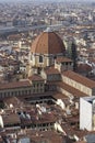 aerialview of florence Royalty Free Stock Photo