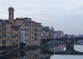 aerialview of florence Royalty Free Stock Photo