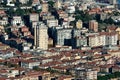 aerialview of la spezia from a hill Royalty Free Stock Photo