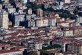 aerialview of la spezia from a hill Royalty Free Stock Photo