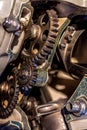 Aero Engine Gears Royalty Free Stock Photo
