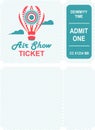 Aero show ticket