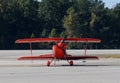 Aerobatic airplane Royalty Free Stock Photo