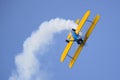 Aerobatic bi plane airplane