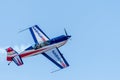 Aerobatic display by an Extra 300L at Tempe Airport