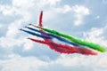 Aerobatic display team from the United Arab Emirates at MAKS-2017
