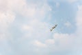 Aerobatic maneuver performed by a group of four aircrafts