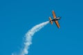 Aerobatic plane display during Air Show 2013