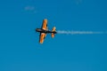 Aerobatic plane display during Air Show 2013