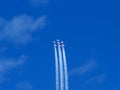 Aerobatic show Royalty Free Stock Photo