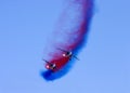 Aerobatic team at airshow Royalty Free Stock Photo