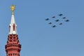 Aerobatic teams Swifts and Russian Knights