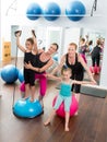 Aerobics pilates women kid girls personal trainer