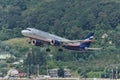 Aerobus A320 taking off