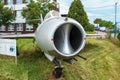 MIG15 bis Fagot on the territory of the Aeroclub in Nitra