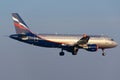 Aeroflot Airbus A320 Royalty Free Stock Photo