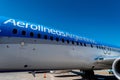 Aerolineas argentinas airplane b737 800