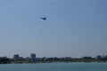 Aeronautical Show 2016 on Morii Lake in Bucharest, Romania.