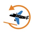 Aeroplan, airplane, down, downstream, airline, world, airplane icon