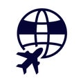 Aeroplan, airplane, down, downstream, airline, world, airplane icon