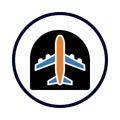 Aeroplan, airplane, down, downstream, airline, world, airplane icon