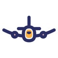 Aeroplane, air transport Vector icon which can easily modify or edit