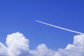 Aeroplane and Clouds
