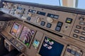 Aeroplane cockpit Royalty Free Stock Photo