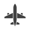 Aeroplane icon vector image.