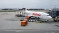 Malindo Airline aircraft on tarmac