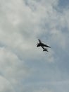 Aeroplane, Sky, Cloud, Plane , Fresh Royalty Free Stock Photo