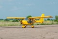 Aeroprakt A-22 ultralight plane Royalty Free Stock Photo