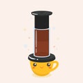 Aeropress coffee method