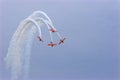 Aeroshell Aerobatic Team AT-6Gs    708352 Royalty Free Stock Photo