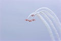 Aeroshell Aerobatic Team AT-6Gs    708362 Royalty Free Stock Photo