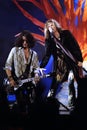 Aerosmith , Steven Tyler at the MTV Europe Music Awards Royalty Free Stock Photo