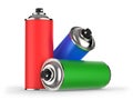 Aerosol cans Royalty Free Stock Photo