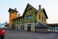 Aershan railway station Royalty Free Stock Photo