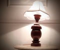 Aesthetic bedroom lamp with soft light